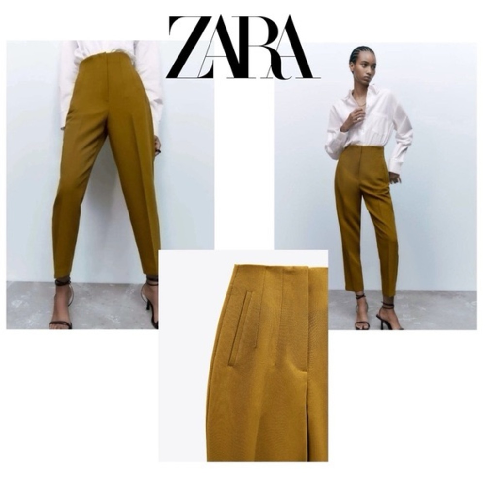 Zara Women's Ochre Trousers